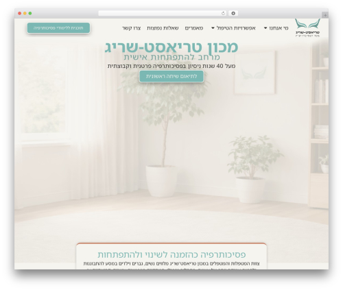 WordPress theme Hello Elementor - triest-sarig.co.il