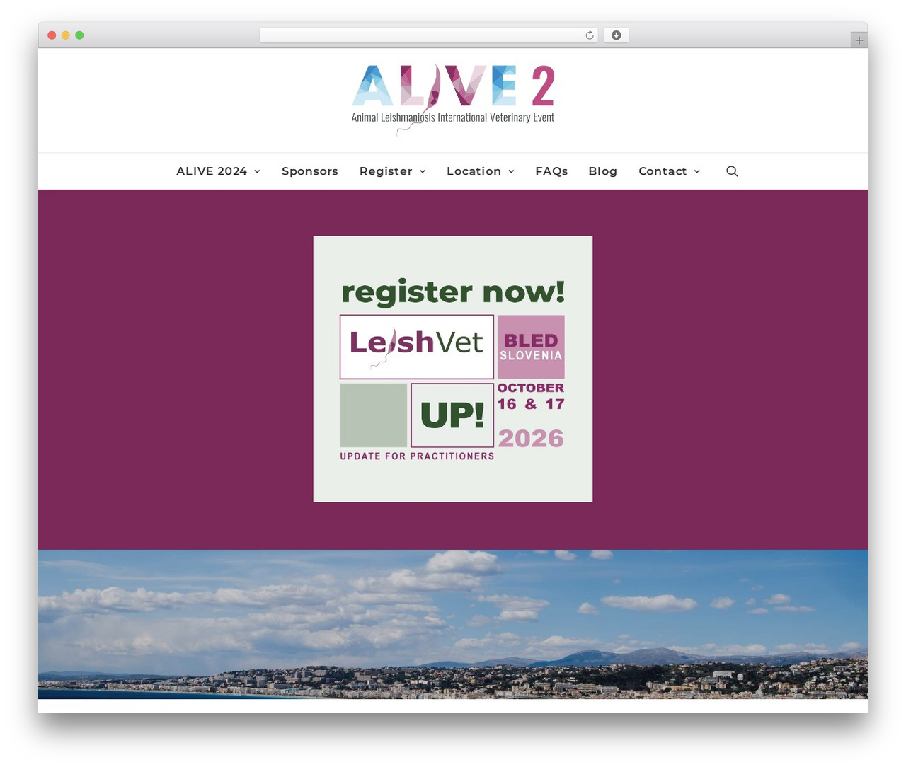 WordPress website theme Uncode - www.leishvet-alive.com
