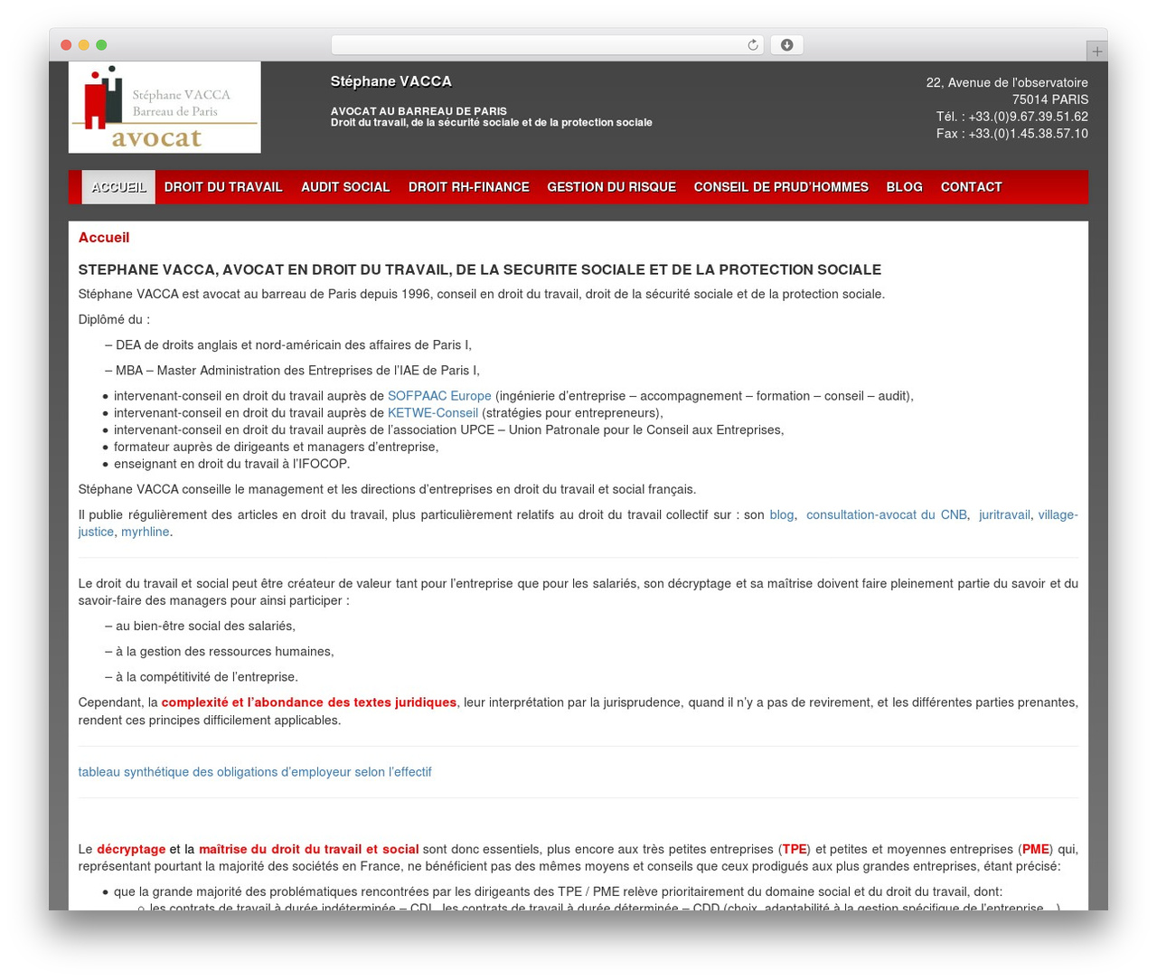 Bootstrap Basic WordPress theme - vacca-avocat.com Bootstrap Basic WordPress theme - vacca-avocat.com