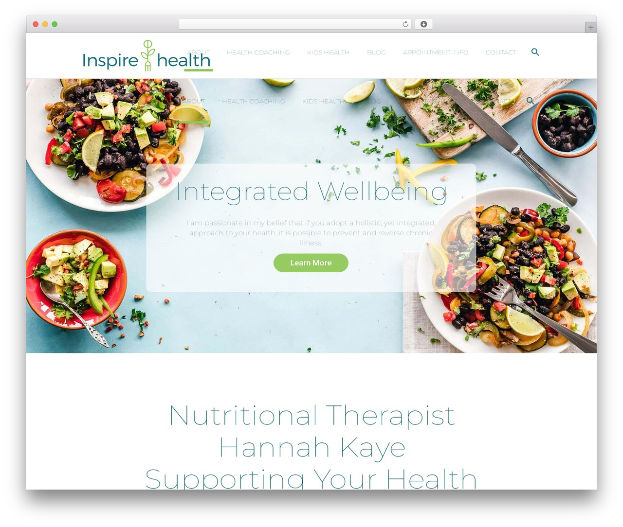 HouseMed WordPress theme design - hannahkaye.co.za