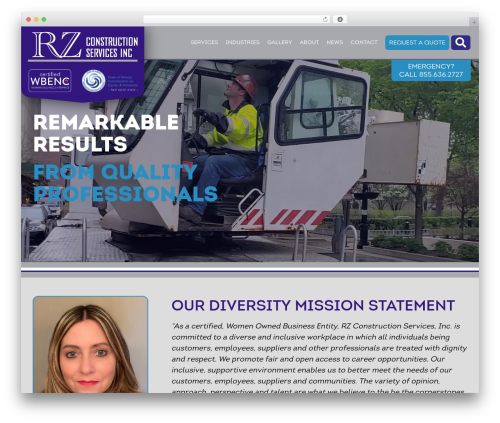 Idea Framework theme WordPress - rz.services