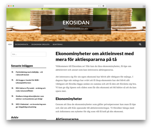 Simone WordPress theme - ekosidan.se Simone WordPress theme - ekosidan.se