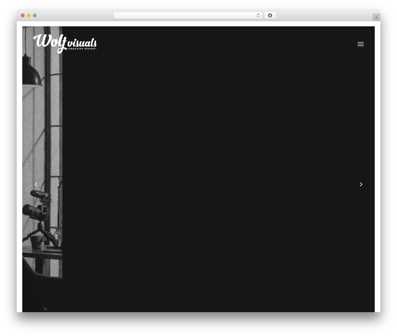 Uncode WordPress website theme - wolfvisuals.pt