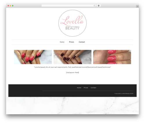 Wisdom Pro theme WordPress - lovellabeauty.co.uk