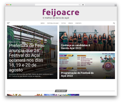 WordPress website theme Zox News - feijoacre.com.br
