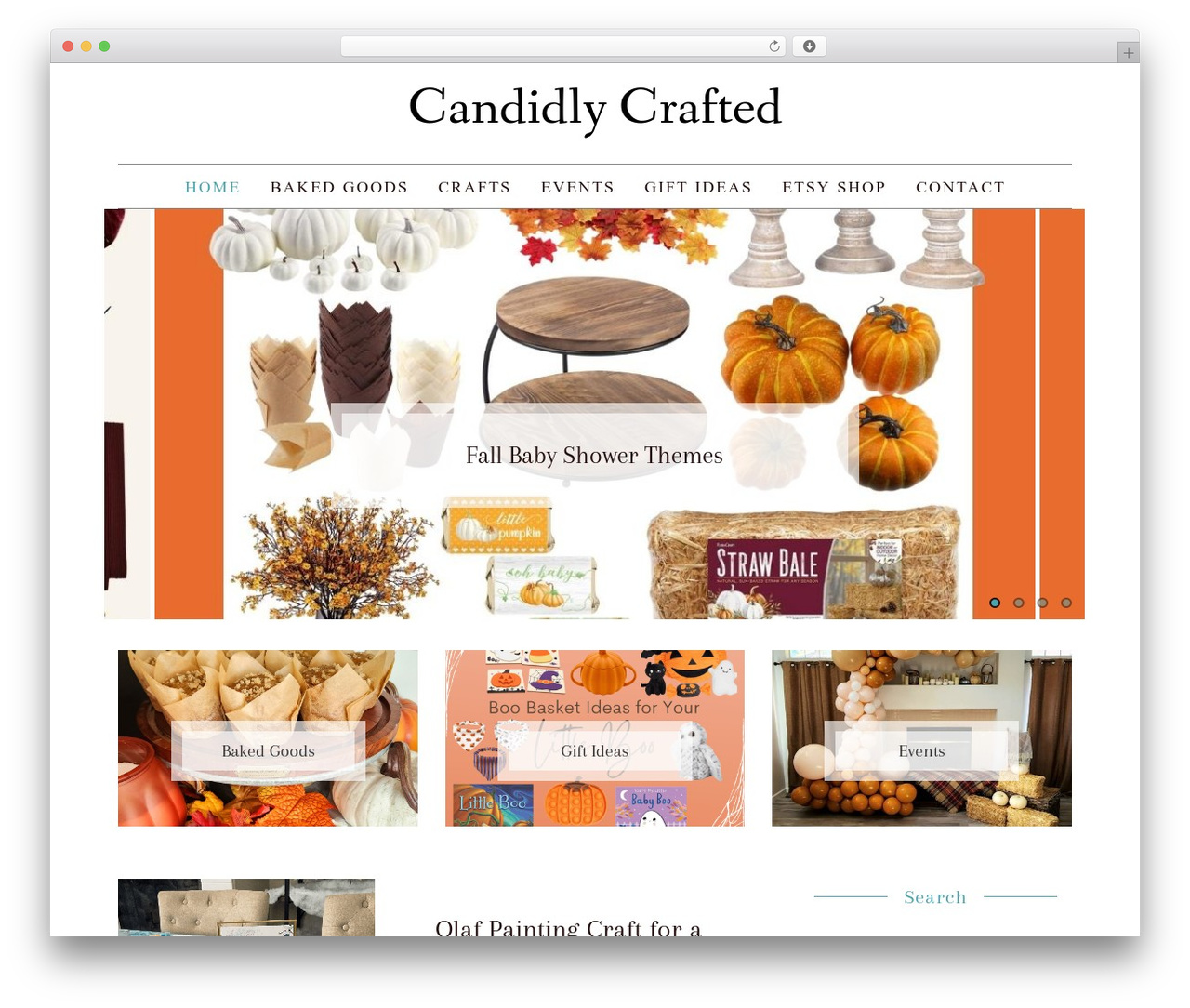 Daisy WordPress theme - candidlycrafted.com Daisy WordPress theme - candidlycrafted.com