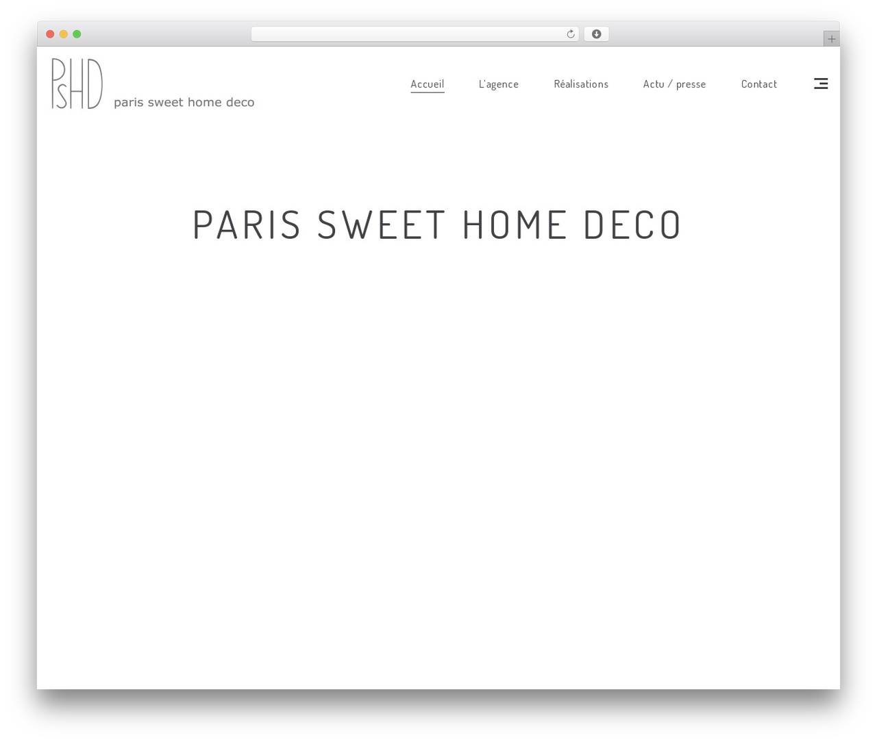 Entre WordPress theme design - paris-sweet-home-deco.com