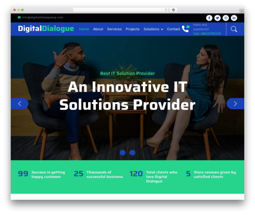 Expert Theme WordPress theme - digitaldialogueng.com