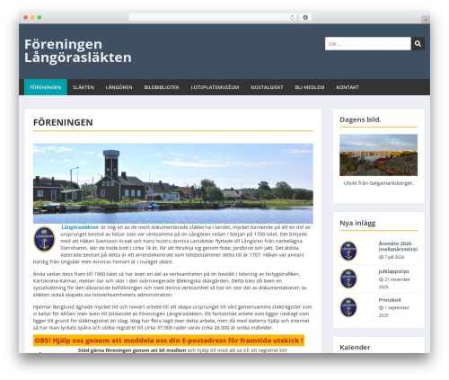 Express theme WordPress - langoraslakten.org