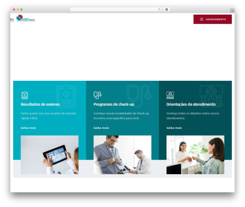 Theme WordPress Doctery - www.hospitalmadreteresa.org.br
