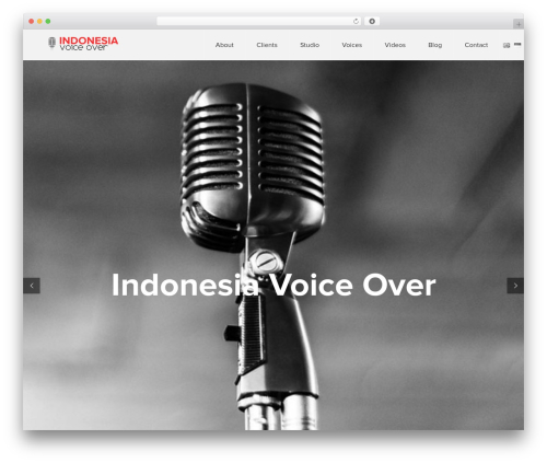WordPress theme Eventbox - indonesiavoiceover.com