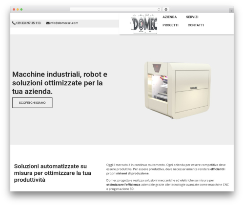WordPress theme Hello Elementor - domecsrl.com