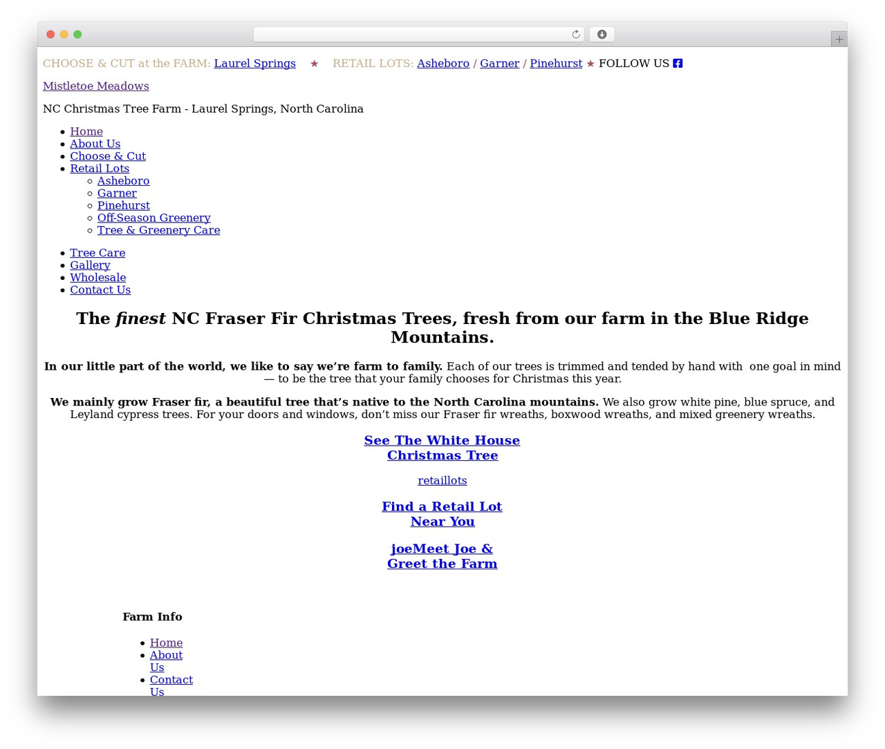 WordPress theme Ruby Red for Mistletoe Meadows - mistletoemeadows.com
