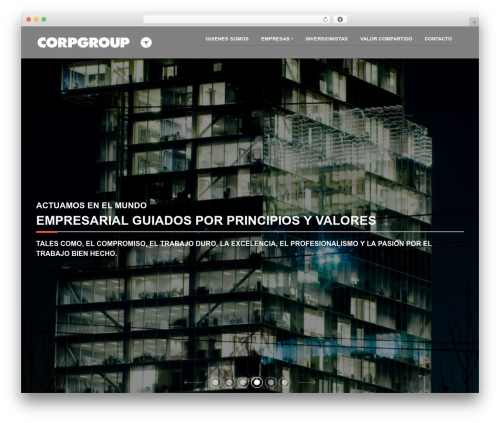 Livecanvas WordPress plugin - corpgroup.cl