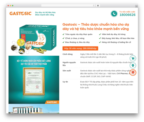 CAIA WordPress theme - gastosic.vn