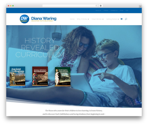 Theme WordPress Divi - dianawaring.com