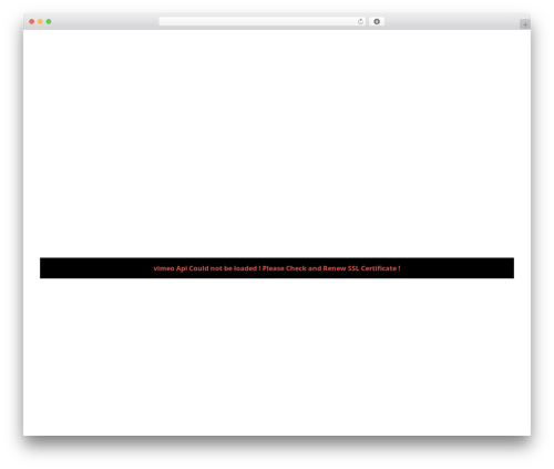 WordPress theme Escape - plastidemia.com
