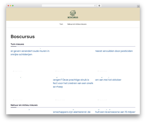 Viaprestige ads WordPress plugin - boscursus.nl