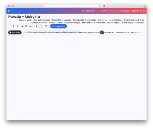 Blogsy WordPress theme - parodamokykla.lt Blogsy WordPress theme - parodamokykla.lt