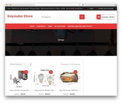 BuzzStore WordPress ecommerce theme - keyouba.com BuzzStore WordPress ecommerce theme - keyouba.com
