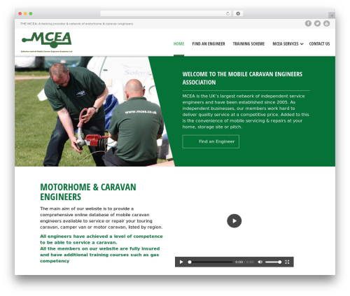 Directory Plus WordPress theme - mobilecaravanengineers.co.uk