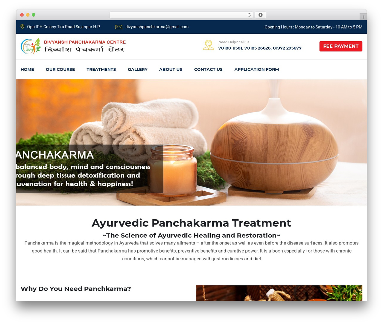 HTML5 Blank WordPress website theme - divyanshpanchkarma.com