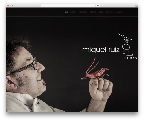 NODE WordPress theme design - miquelruizcuiner.com