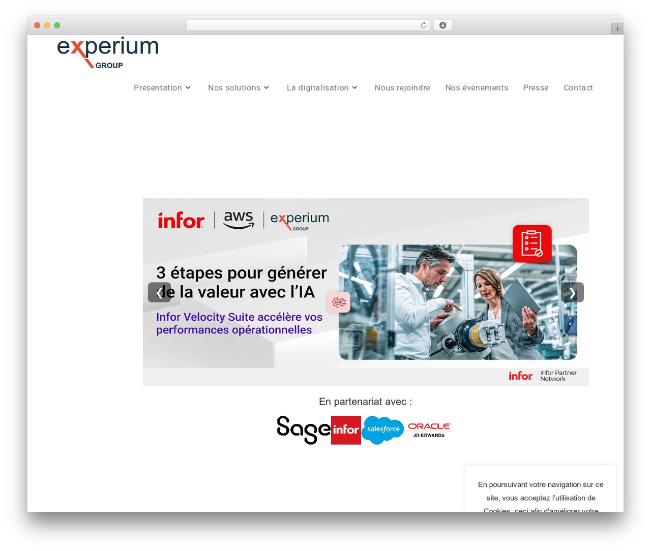 OceanWP theme WordPress - experium-group.com