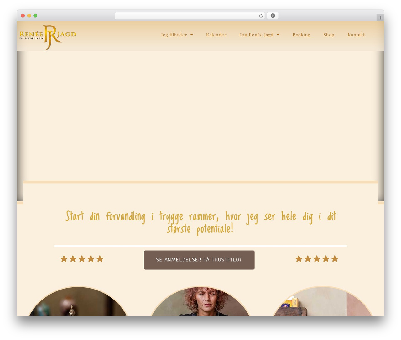 Page Builder Framework theme WordPress - reneejagd.dk