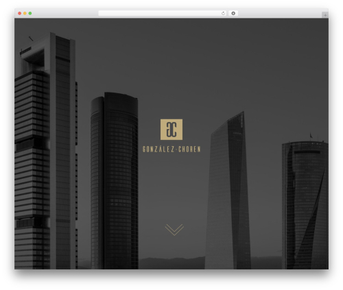 Sinclair WordPress theme - gonzalez-choren.com