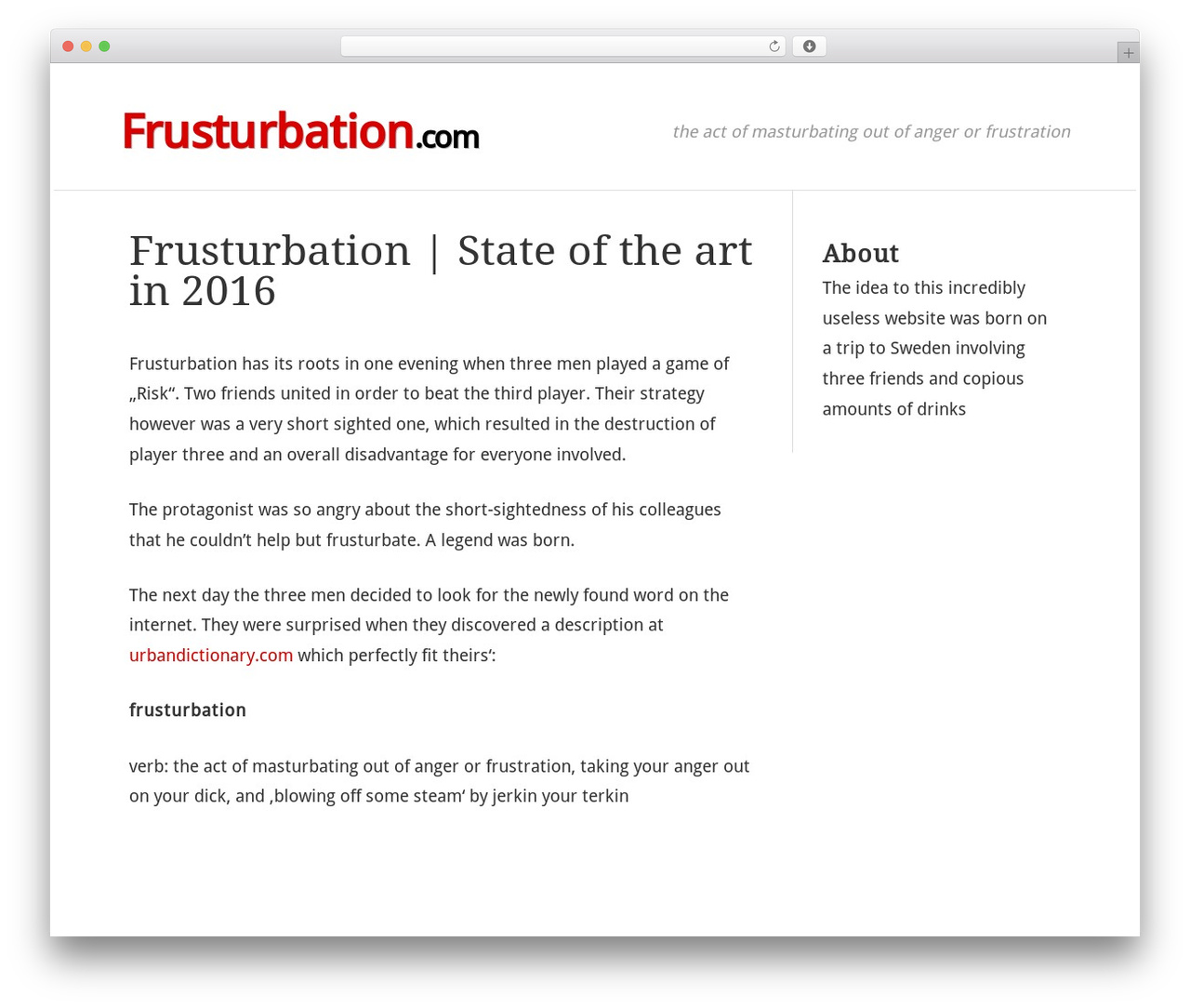 Theme WordPress Hellish Simplicity - frusturbation.com Theme WordPress Hellish Simplicity - frusturbation.com