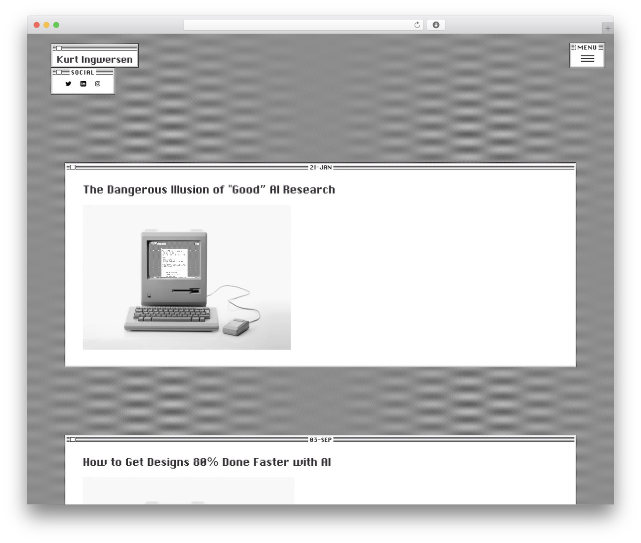 8Bit WordPress theme - kurtingwersen.com 8Bit WordPress theme - kurtingwersen.com