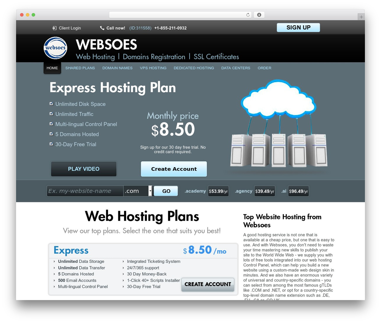CloudHost WordPress theme - websoes.com CloudHost WordPress theme - websoes.com