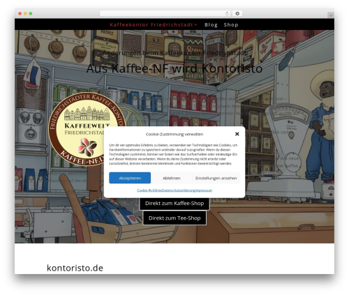Divi WP theme - kaffee-nf.de