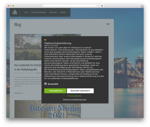 DK WordPress theme - klatte-schuer.de