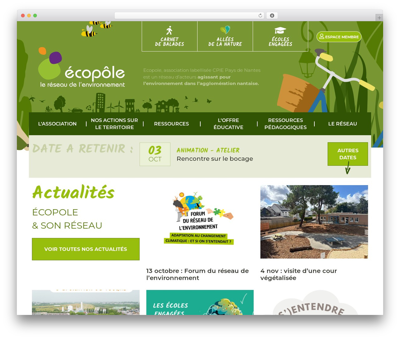 EOLIS theme WordPress - ecopole.org EOLIS theme WordPress - ecopole.org
