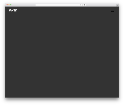 FWRD theme WordPress - jeffbluemedia.com