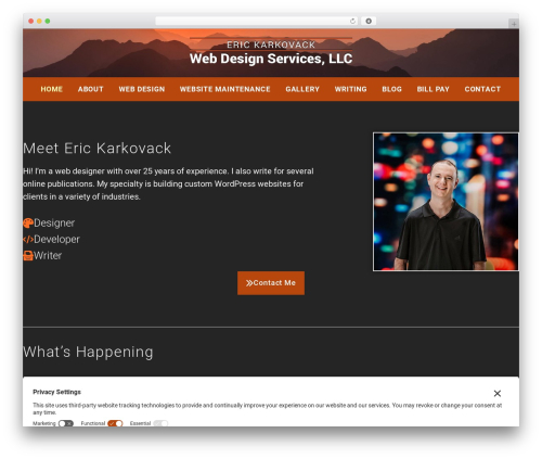 GeneratePress theme WordPress - karks.com