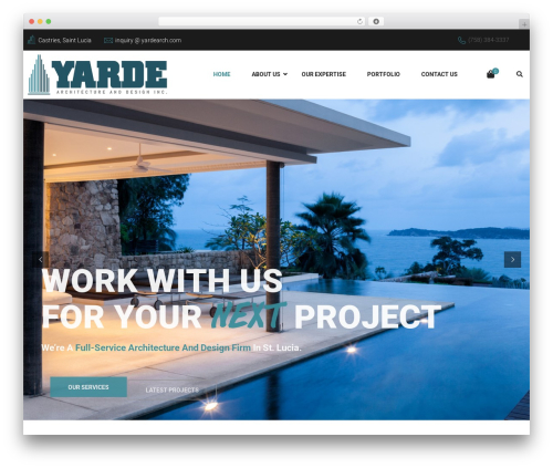 Theme WordPress Interrio - yardearch.com