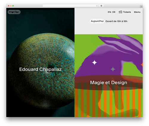Theme wp_test2018 theme WordPress - mudac.ch