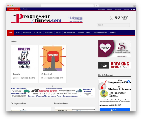 Webads stats WordPress plugin - theprogressortimes.com
