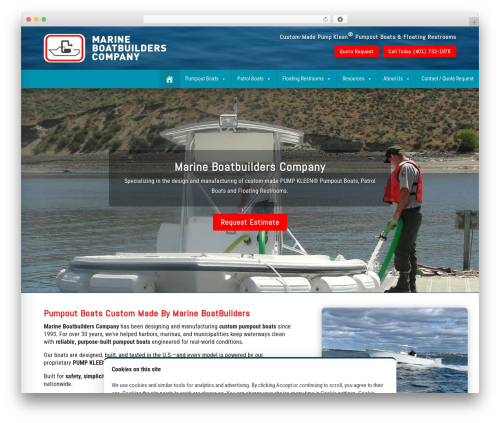 Aqm accessibility widget WordPress plugin - pumpoutboats.com
