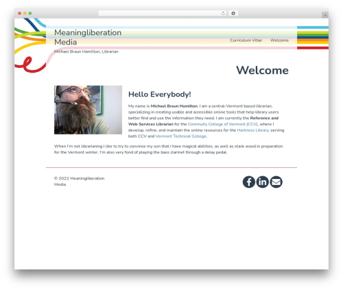 Singularity premium WordPress theme - meaningliberation.info