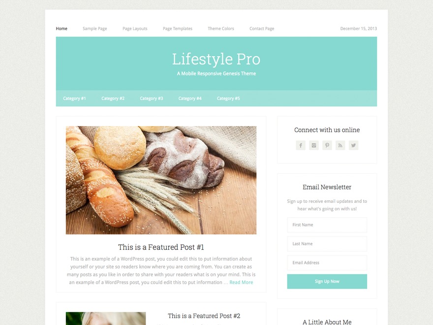Theme WordPress Intimation by Intimation Creative
