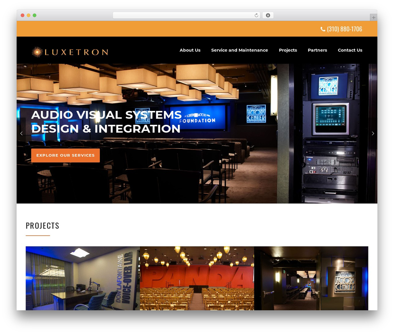 WordPress theme Construction - luxetron.net