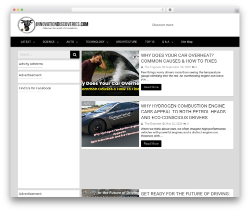 WordPress theme RedWaves Lite - innovationdiscoveries.com WordPress theme RedWaves Lite - innovationdiscoveries.com
