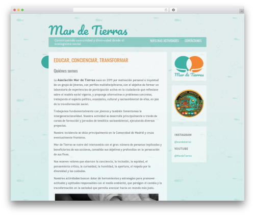 Best WordPress theme Something Fishy - mardetierras.org