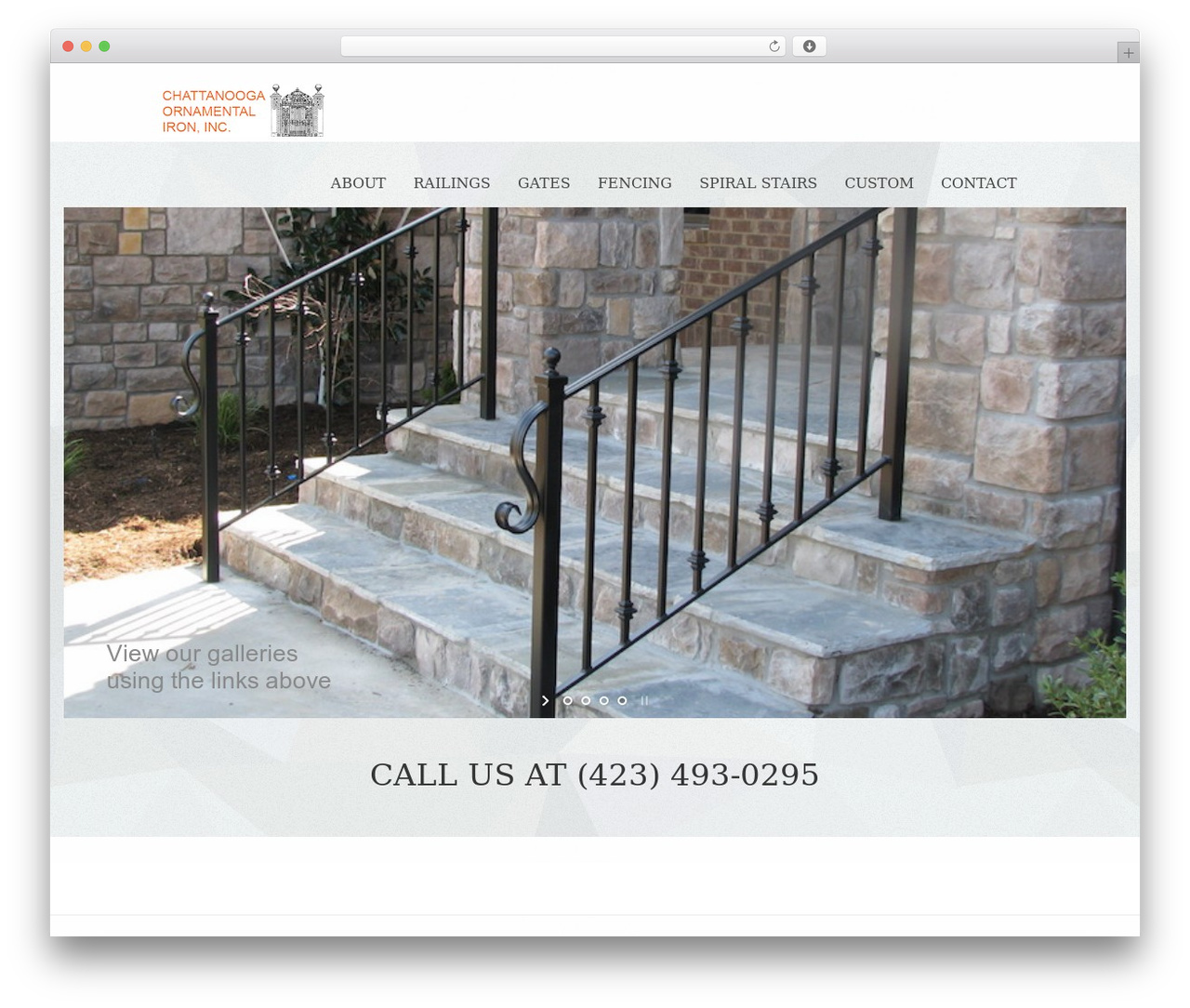 Cesar WordPress theme - chattiron.com