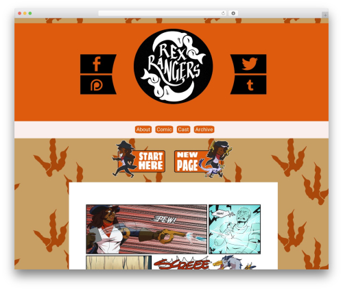 Comic Easel (comic-easel) free WordPress plugin - rexrangers.com