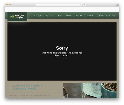 constructo garden WordPress theme - strattonandbratt.com